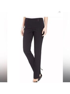 JM Collection Black Pull-On Pants